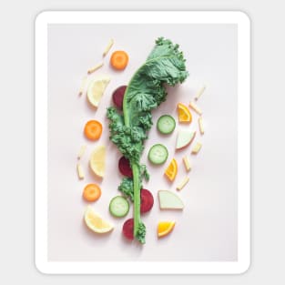 Sliced Vegetables Sticker